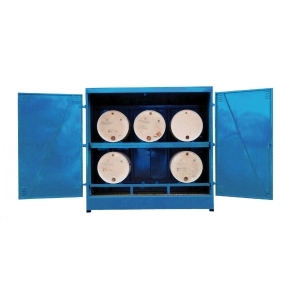 Large Fully Enclosed Drum Storage