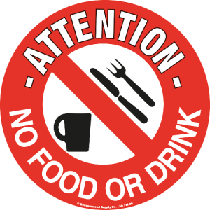 No Food or Drink