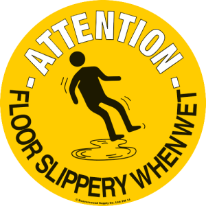 Floor Slippery When Wet