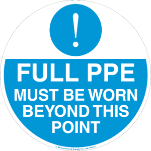 Full PPE must be worn