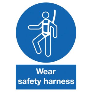 Wear safety harness