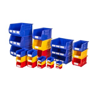 Rhino Tuff plastic bins in various sizes