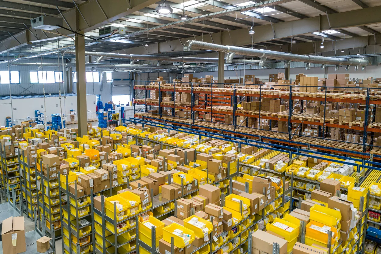 Mezzanine floors for warehouse